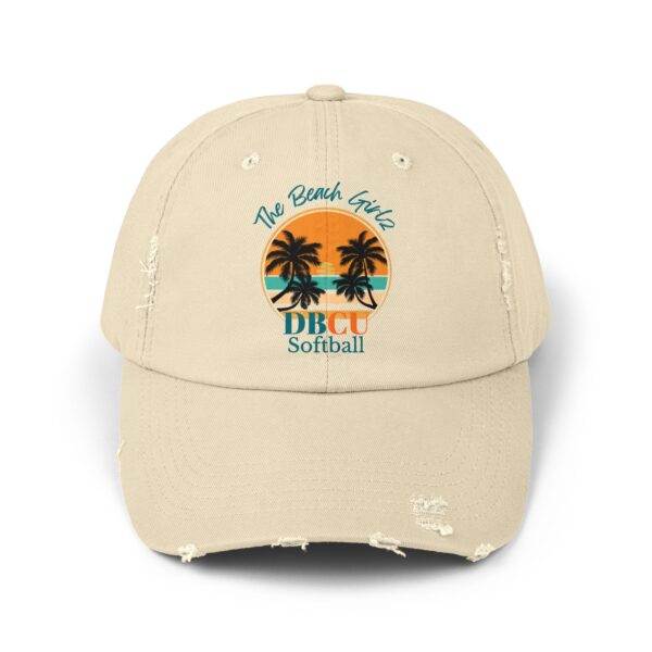 Beach Vibes Distressed Cap — "The Beach Girls" DBCU Softball Hat