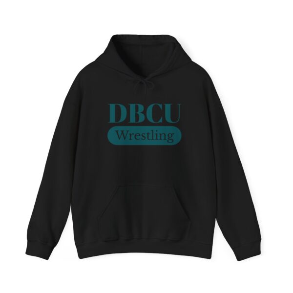 DBCU Wrestling Hoodie | Back Cross Logo, Athletic Team Pullover