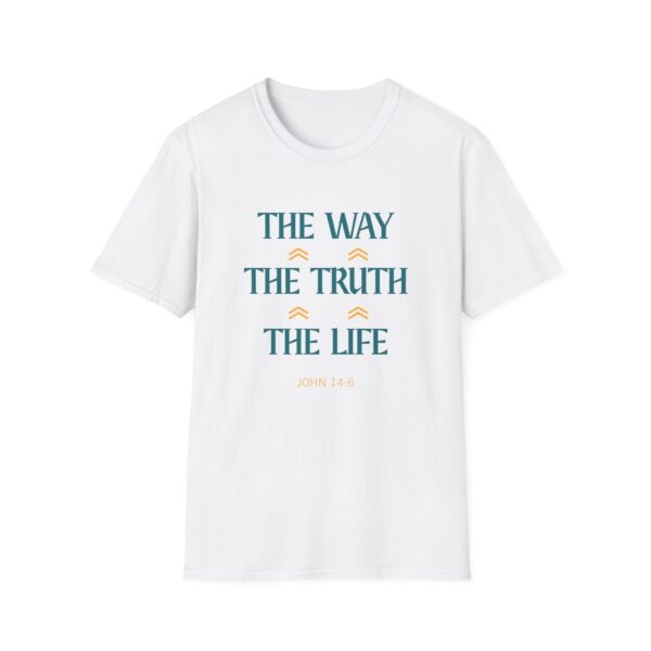 Christian Faith T-Shirt — “The Way The Truth The Life” Inspirational Tee