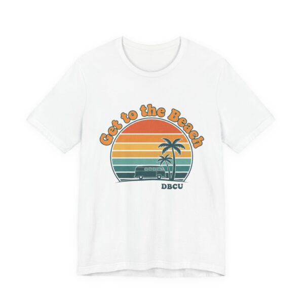 Sunset Palm Postcard Tee | 70s Sunset Shirt, Retro Surf Graphic