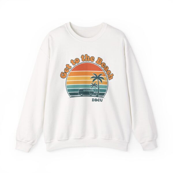 Golden Hour Sunset Crewneck Sweatshirt | 70s Sunset, Retro Surf Graphic