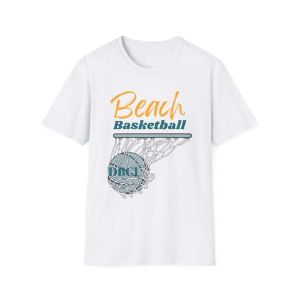Beach Basketball T-Shirt — Coastal Summer Hoop Tee