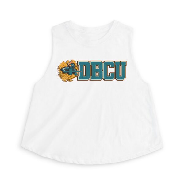 DBCU Logo Crop Top — Women's Casual College-Style Tank