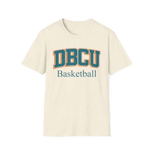 DBCU Basketball T-Shirt — Collegiate Lettering Sports Tee (multiple colors available)
