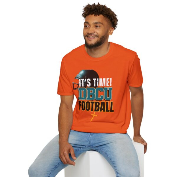 "It’s Time! DBCU Football" T-Shirt – 100% Cotton (Multiple Colors Available)