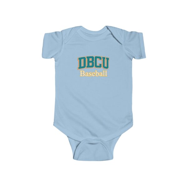 Baby Bodysuit - DBCU Baseball Logo Infant Onesie- 100% Cotton (Multiple Colors Available)